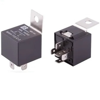 Автомобильный реле mAh-112-2A-4 40A 12V 5pin с контактами серебряного сплава Мощность электромагнитный универсальный автореле для транспортного средства