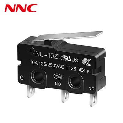 Микропереключатель NNC миниатюрный весовой серии NL для электроники, машиностроения и легкой промышленности