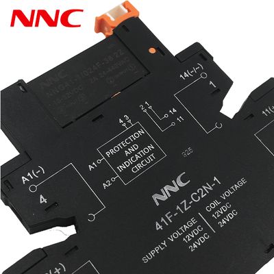 Твердотельное реле серии NNG41 Slim с превосходными характеристиками и светодиодным индикатором для промышленных применений